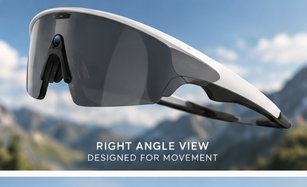 Oakley Meta Vanguard Smart Glasses (Prizm Black Lenses, White Frame)
