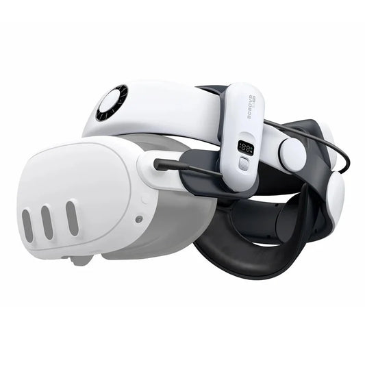 BOBOVR S3 Pro For Meta Quest 3S / 3 Battery Head Strap with 10000mAh Replaceable Battery Pack