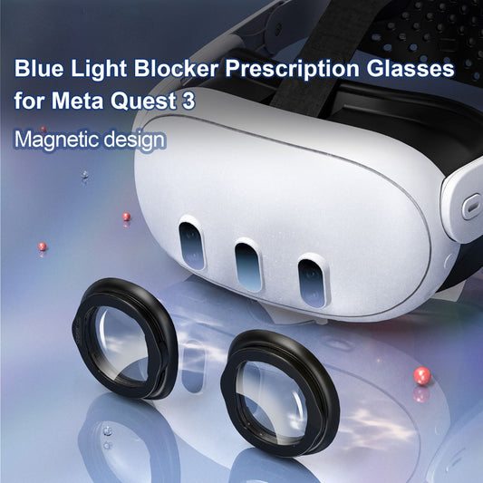Magnetic Lens Protector & Anti-Scratch Ring Kit for Meta Quest 3