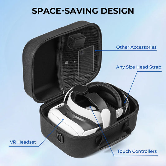 Universal VR Hard Shell Travel Case – Pro Edition