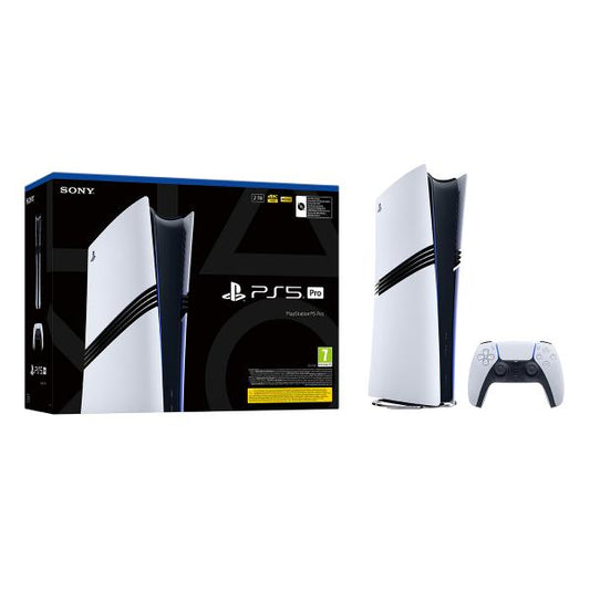 Sony PlayStation 5 Pro 2TB console and original retail packaging