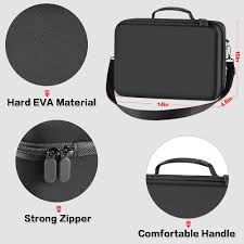 Hard Carrying Case for Meta/ for Oculus Quest 2 All-in-One VR Gaming Headset and Touch Controllers