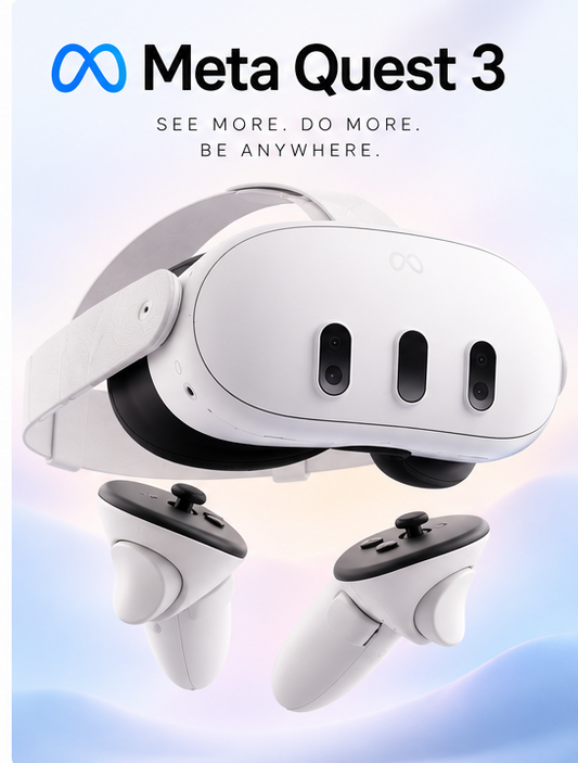 Meta Quest 3 - (128GB,512GB) Lower Prices for Quest 3 – Cyphon