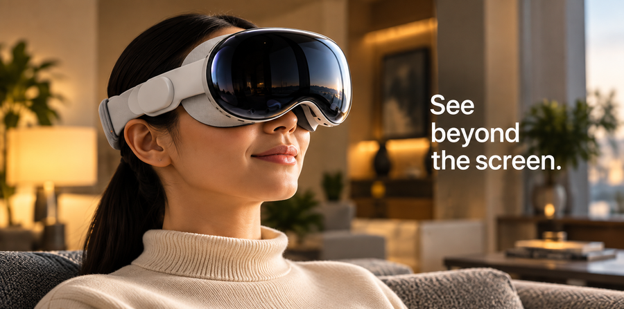 Apple Vision Pro M5 1TB – Spatial Computer & Mixed Reality Headset