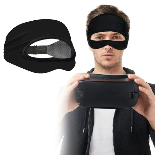 Breathable VR Sweat Mask – Adjustable Quick-Dry Face Cover