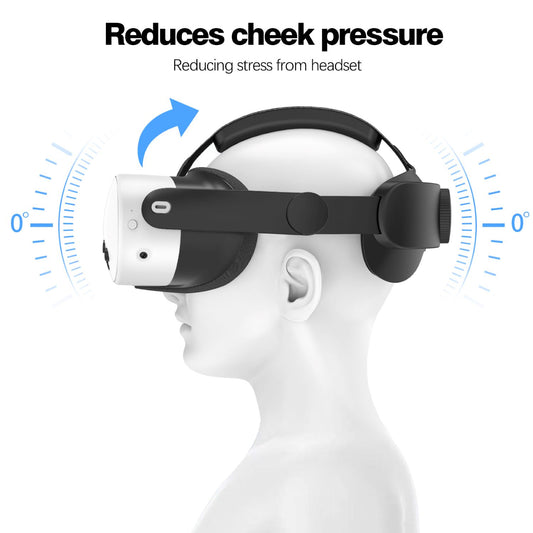 Adjustable Comfort Elite Strap for Meta Quest 3 – Enhanced Support Halo Band