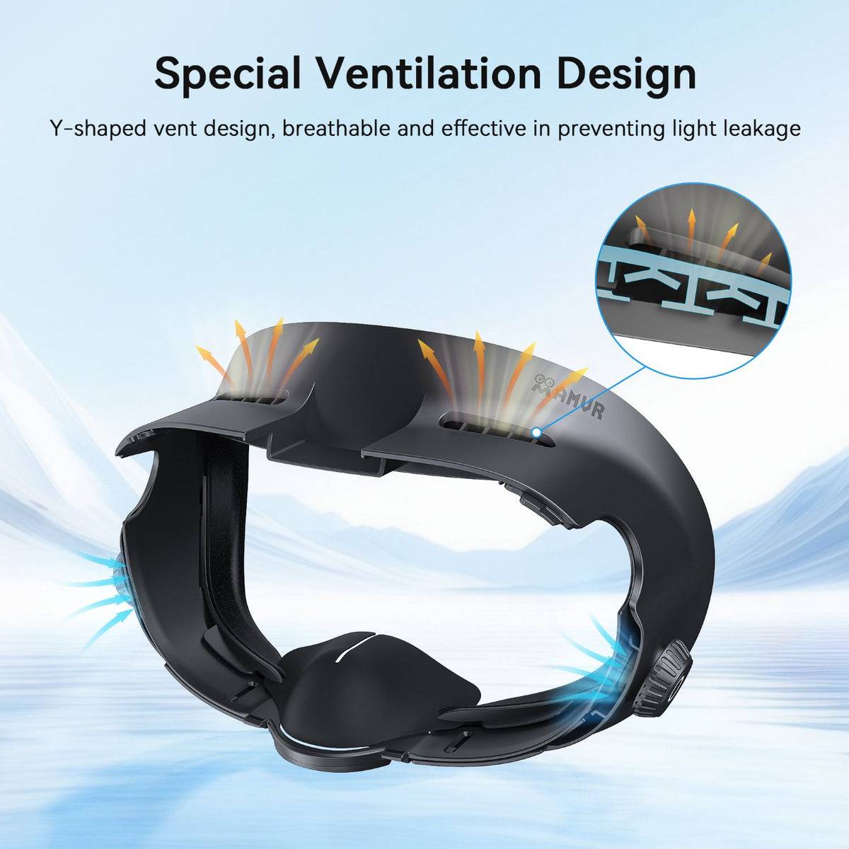 AMVR Q3FC1 Ventilated Facial Interface for Quest 3