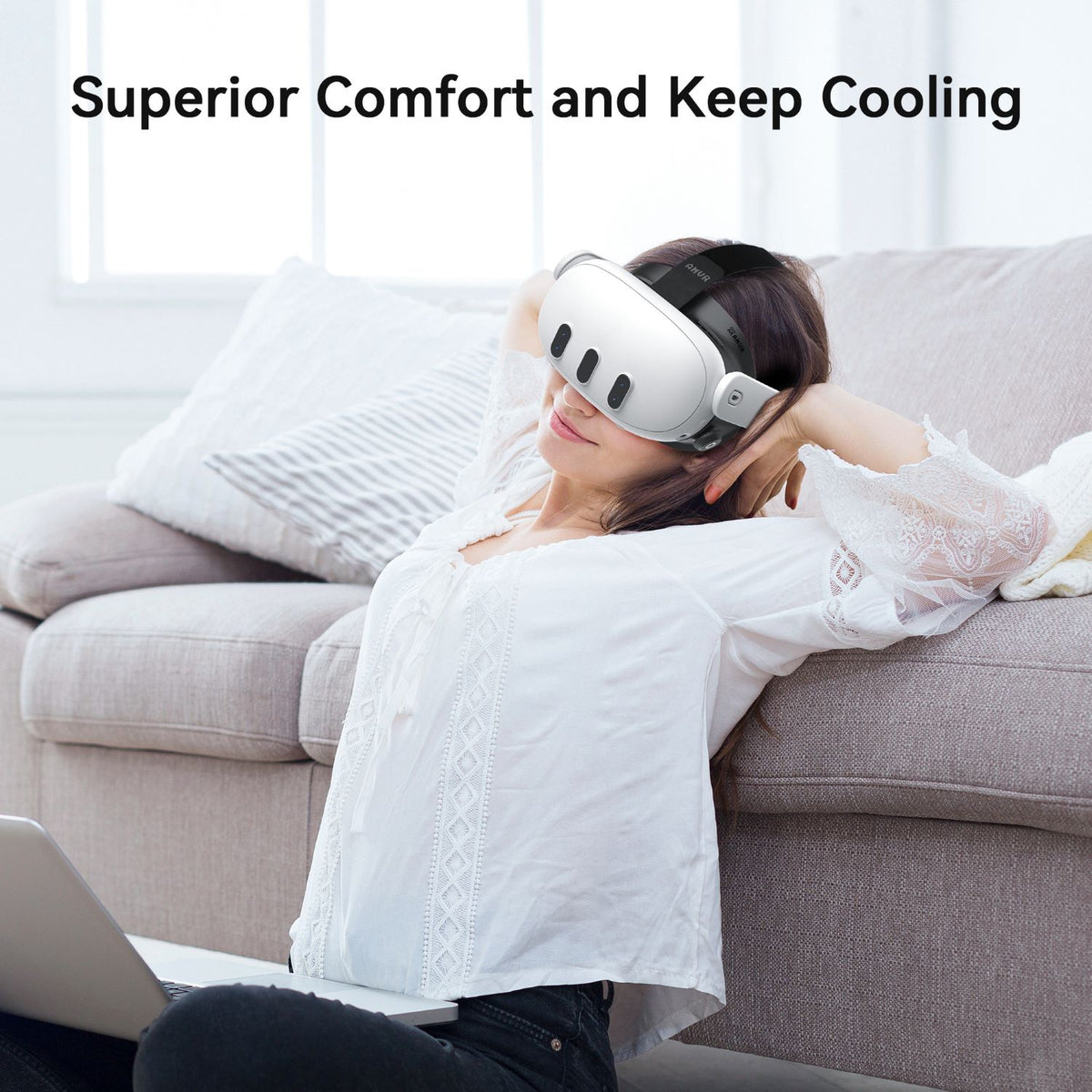 AMVR Q3FC1 Ventilated Facial Interface for Quest 3
