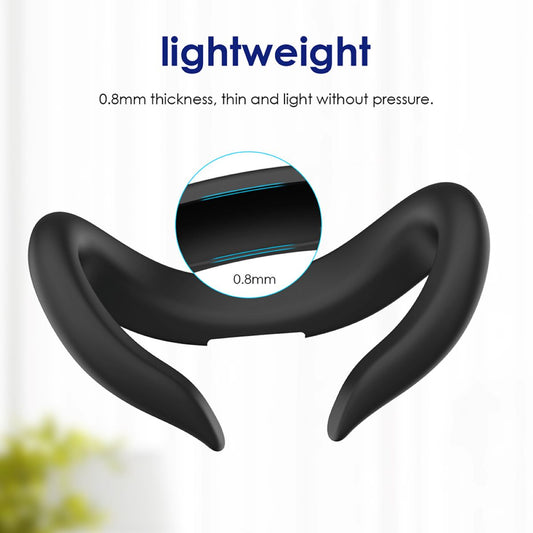 Silicone Face Mask Cover for Meta Quest 3/3S – Easy-Install Comfort Pad