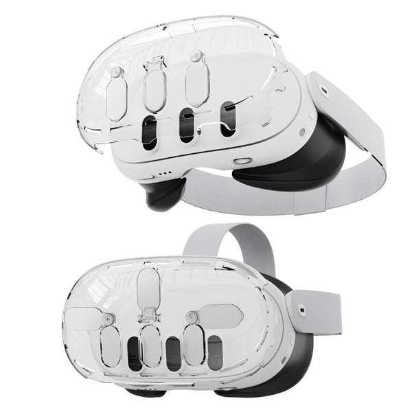 Meta Quest 3 Crystal Clear Protective Shell & Lens Cover Set