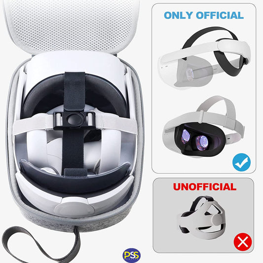 Oculus Carry Case for Quest 2 / Quest VR Headset Controller Accessories Box