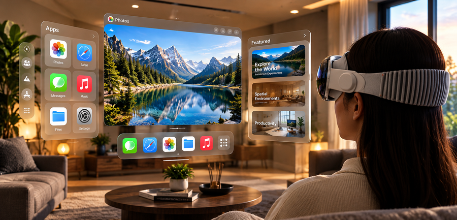 Apple Vision Pro M5 1TB – Spatial Computer & Mixed Reality Headset