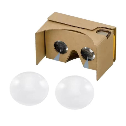 Cardboard VR Lens – Clear Replacement Optical Lens for Google Cardboard VR Headset (Pair)