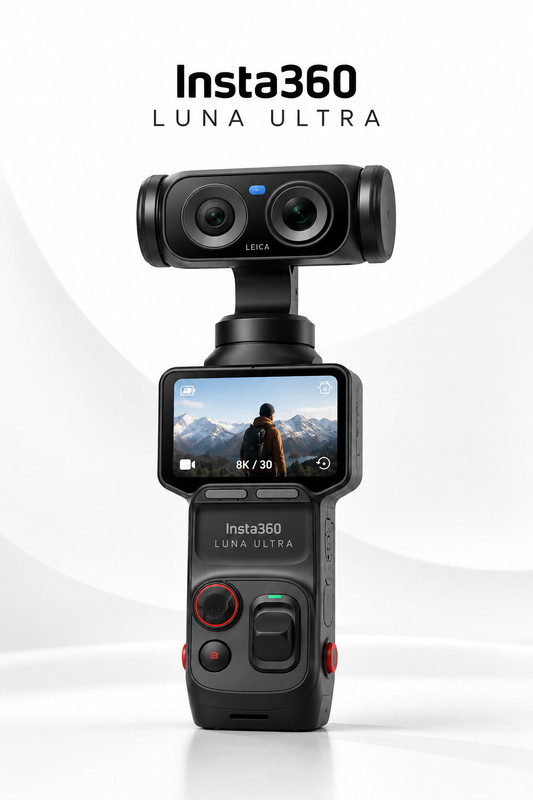 Insta360 Luna Ultra Standard Bundle – 8K AI Action Camera