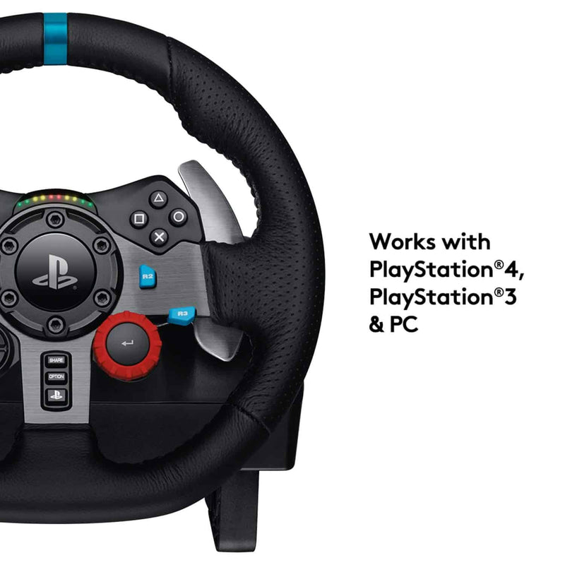 Logitech G29 Force Racing Wheel And Floor Padels