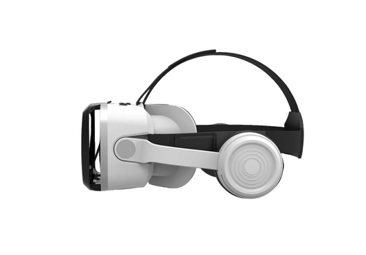 VR SHINECON SC-G04BS – Deluxe 3D VR Headset with Integrated Hi-Fi Headphones