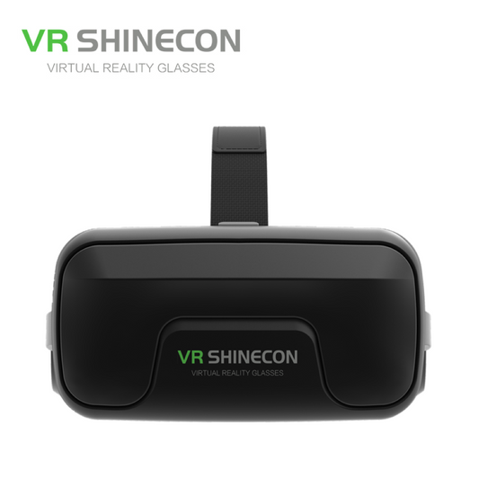 VR SHINECON SC-G4DEA – Professional 3D VR Headset with Surround Sound Headphones