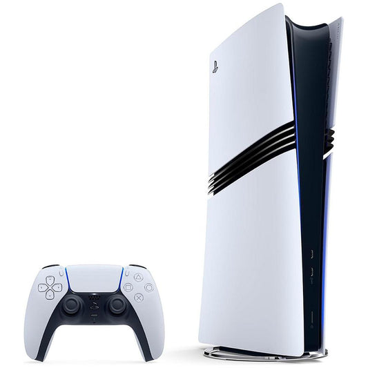 Sony PlayStation 5 Pro 2TB console with DualSense wireless controller