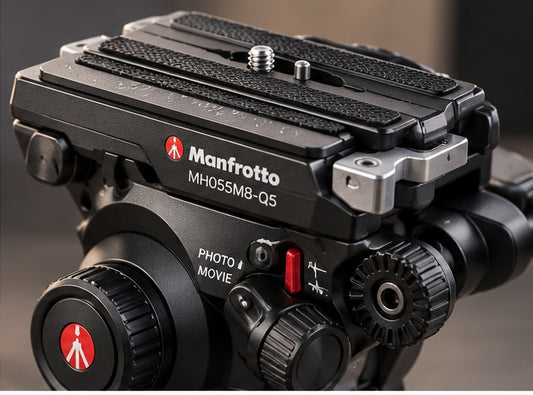 Manfrotto MH055M8-Q5 Magnesium Photo-Movie Head with Q5 Quick Release