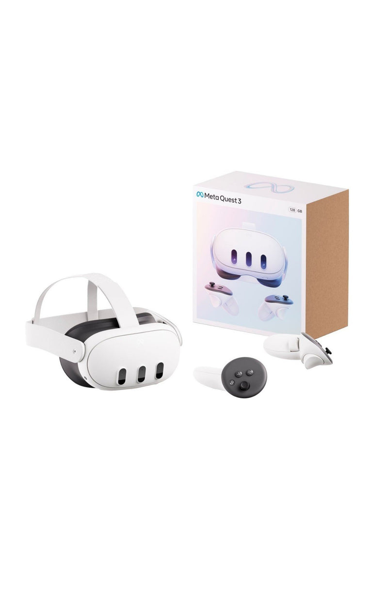 Meta Quest 3 Advanced All-in-One VR Headset (128GB) - Cash On Delivery Available